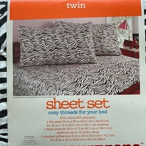 Twin Sheets - Zebra 🦓 Print